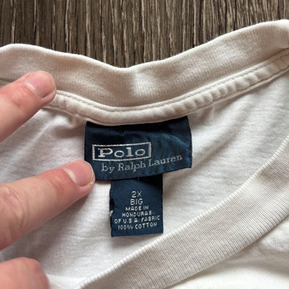 Vintage Polo Ralph Lauren Pocket Shirt Size 2X Big